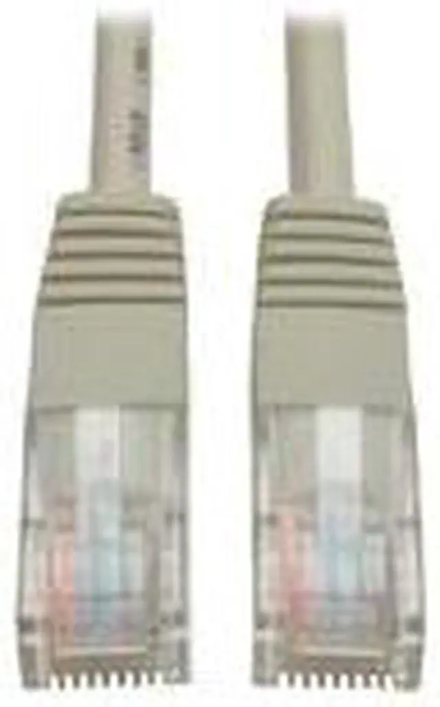 Alt view image 18 of 20 - TRIPP LITE N002-050-GY 50 ft. Cat 5E Gray 350MHz Molded Patch Cable