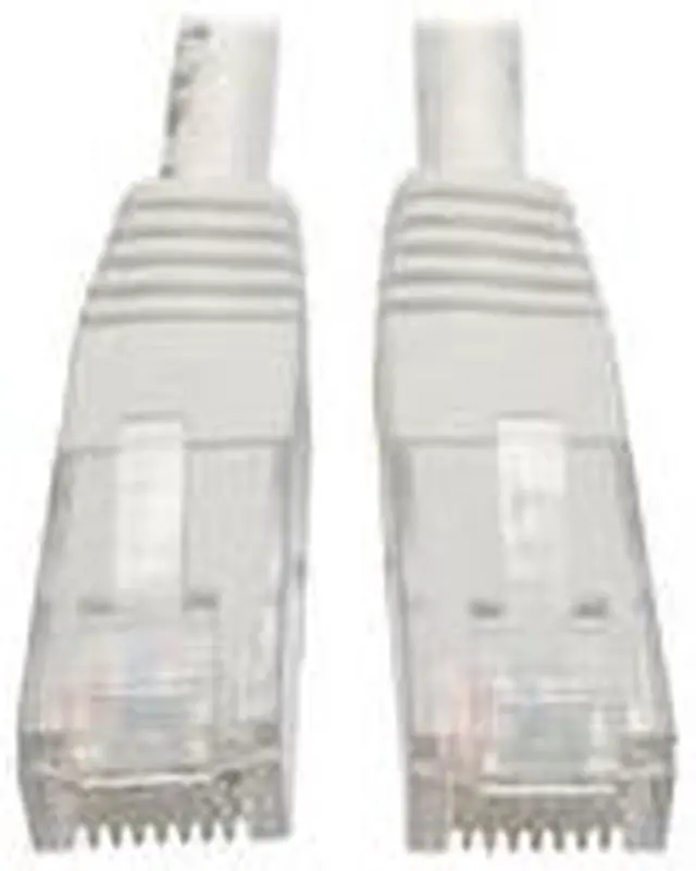 Alt view image 5 of 10 - Tripp Lite Premium N200-001-WH RJ-45 Patch Network Cable