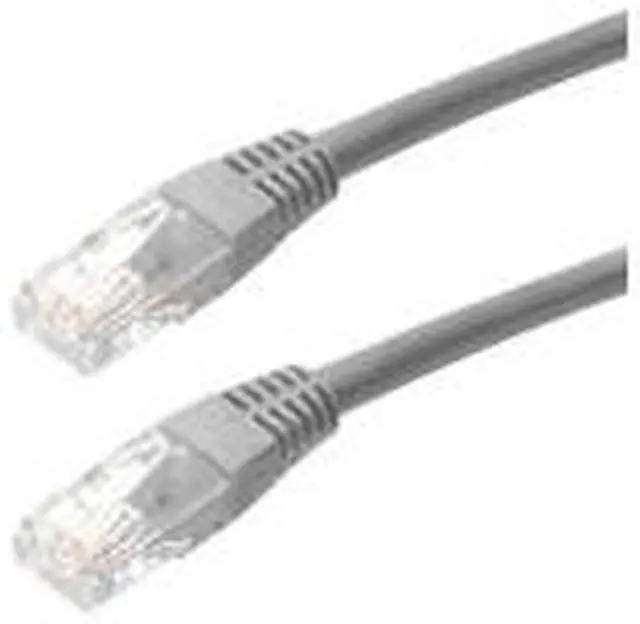 Alt view image 3 of 5 - 4XEM 4XC5EPATCH15GR 15 ft. Cat 5E Grey Molded RJ45 UTP Patch Cable