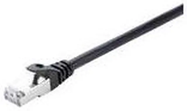 Alt view image 6 of 8 - V7 CAT6 STP Network (RJ45 m/m), Black 14ft