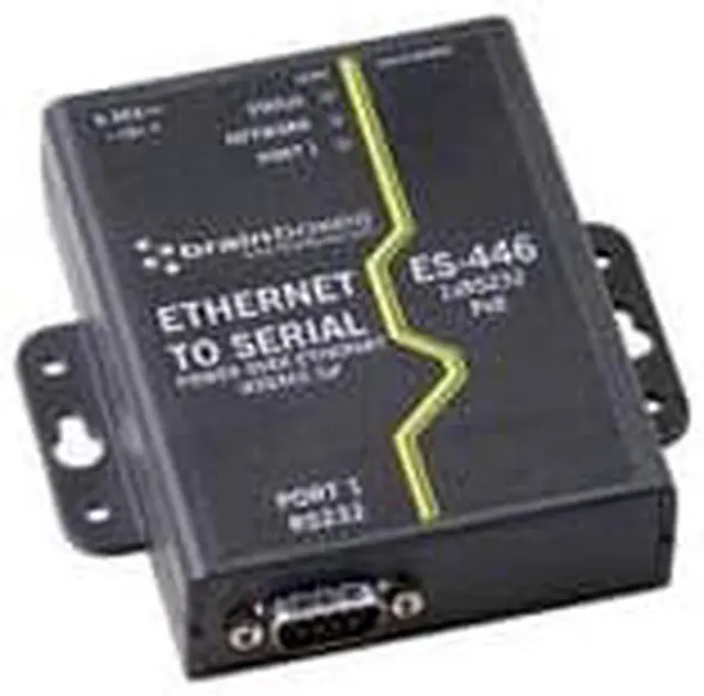 Alt view image 10 of 10 - Brainboxes ES-446 1 Port RS232 PoE Ethernet to Serial Adapter