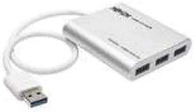 Alt view image 14 of 15 - Tripp Lite 4-Port Portable USB 3.0 SuperSpeed Mini Hub, Aluminum