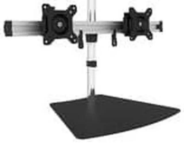 Alt view image 14 of 15 - Siig Easy-Adjust Dual Monitor Desk Stand - 13" To 27"