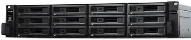 Alt view image 4 of 5 - synology 12 bay rack mounted expansion rxd1219sas (diskless)