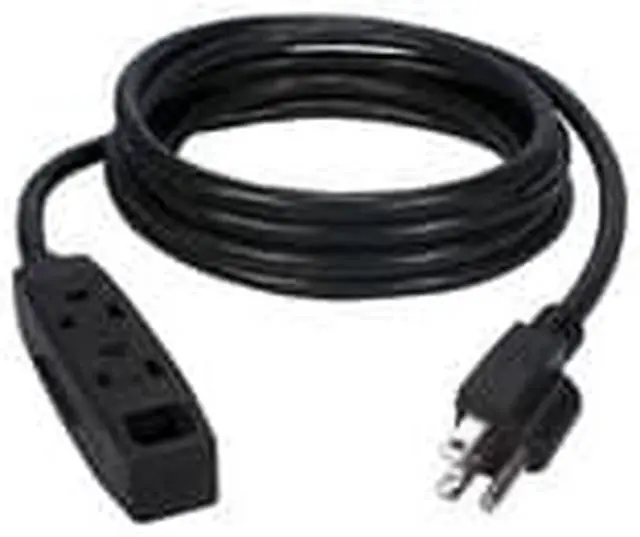 Alt view image 9 of 10 - QVS PC3PX-06 6FT 3OUT 3PRONG