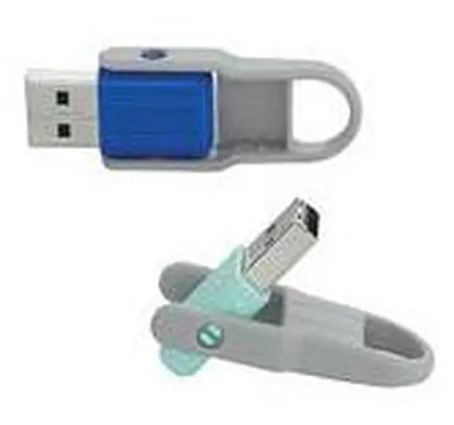 Alt view image 10 of 12 - VERBATIM 70061 32GB Store n Flip USB BlueMint