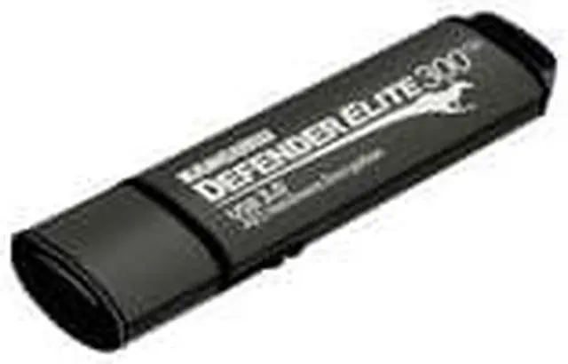 Alt view image 6 of 7 - Kanguru Defender Elite300 8GB FIPS 140-2 Certified, SuperSpeed USB 3.0 Flash Drive 256bit AES Encryption KDFE300-8G-PRO