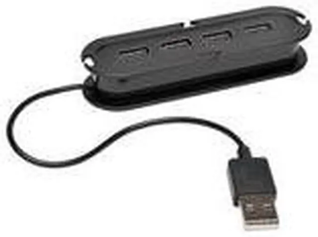 Alt view image 11 of 13 - Tripp Lite 4-Port Hi-Speed USB 2.0 Ultra-Mini Hub - hub - 4 ports ...