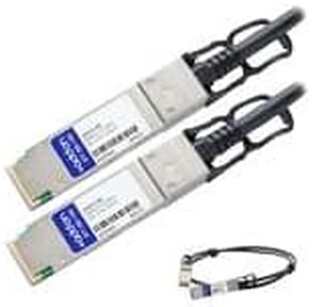 Alt view image 9 of 9 - AddOn Extreme Networks 10311 Compatible TAA Compliant 40GBase-CU QSFP+ to QSFP+ Direct Attach Cable