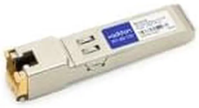 Alt view image 10 of 11 - AddOn HP SFP (mini-GBIC) Module 1 RJ-45 10/100/1000Base-TX Network LAN J8177D-AO
