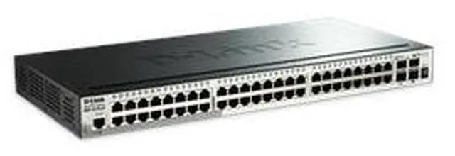 Alt view image 10 of 20 - D-LINK BUSINESS DGS-1510-52X SmartPro 48Port Gigabit Switch