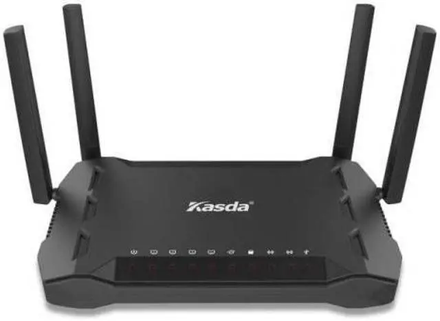 Alt view image 16 of 17 - Kasda AC1200 Dual Band Gigabit Wireless Router, Long Range WiFi Router 5dBi High Gain Antenna, Gigabit Ports, Easy Setup Via Cellphone, USB3.0, Dual Core Processor Based ( KW6516)