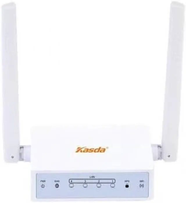 Alt view image 9 of 10 - Kasda KW5515 11N 300M WiFi Router w/ 2x External 3dBi Antennas