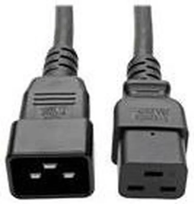 Alt view image 16 of 20 - Tripp Lite Heavy-Duty Power Extension Cord, 15A, 14 AWG (IEC-320-C19 to IEC-320-C20), 3 ft. (1 m) (P036-003-15A)