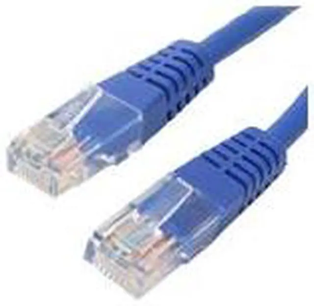 Alt view image 5 of 6 - 4XEM 4XC6PATCH15BL 15 ft. Cat 6 Blue Molded RJ45 UTP Patch Cable