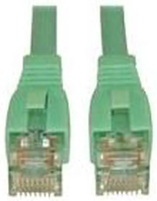 Alt view image 5 of 11 - TRIPP LITE N261-010-AQ 10 ft. Cat 6A Aqua Augmented Cat6 (Cat6a) Snagless 10G Certified Patch Cable, (RJ45 M/M) - Aqua