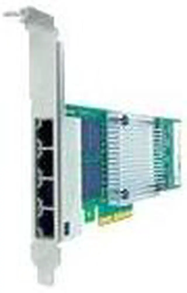 Alt view image 6 of 6 - AXIOM 10/100/1000MBS QUAD PORT RJ45 PCIE X4 NIC CARD FOR HP - 647594-B21