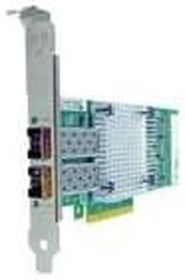 Alt view image 8 of 8 - Axiom Pcie X8 10Gbs Dual Port Fiber Network Adapter For Solarflare