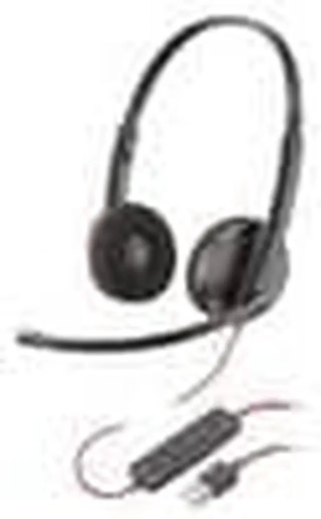 Alt view image 8 of 8 - Plantronics Blackwire 3220 USB-C Headset, On-Ear Mono Headset, Wired