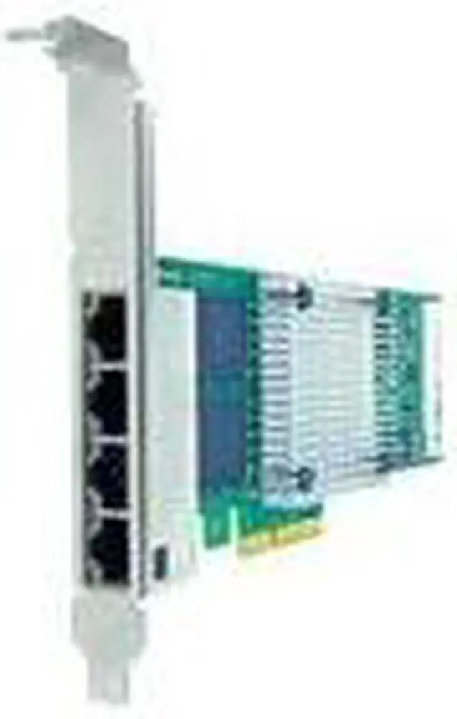 Alt view image 6 of 6 - AXIOM 10/100/1000MBS QUAD PORT RJ45 PCIE X4 NIC CARD - PCIE-4RJ45-AX