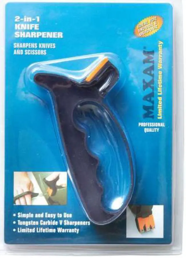 Alt view image 5 of 6 - Maxam 2in1 Professional Quality Knife Sharpener SKSHARP