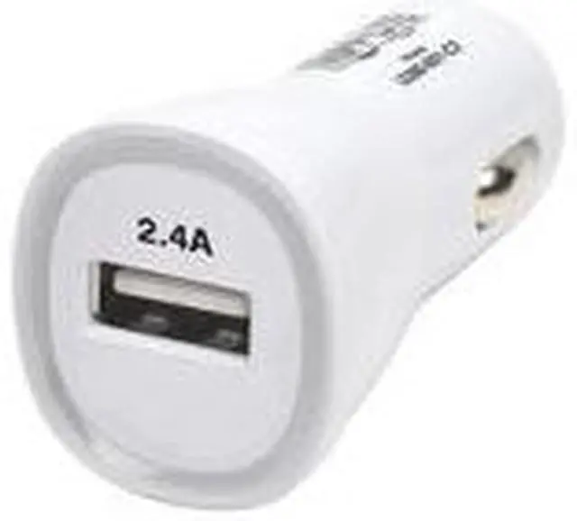 Alt view image 13 of 14 - Tripp Lite U280-001-C2 White USB Tablet / Phone Car Charger, 5V / 2.4A
