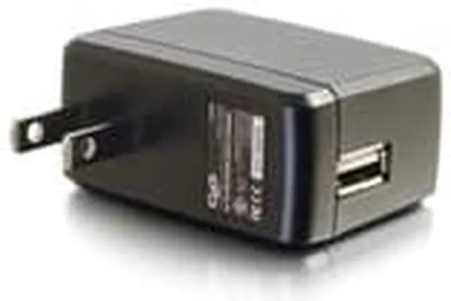 Alt view image 5 of 5 - C2G 22335 AC TO USB MOBILE DEVICE CHARGER, 5V 2A OUTPUT