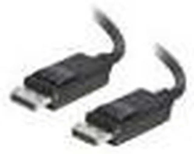Alt view image 7 of 7 - C2G 54424 DisplayPort Cable with Latches M/M, 8K UHD Compatible - Digital Audio Video, Black (20 Feet, 6.09 Meters)