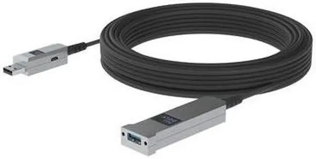 Alt view image 10 of 10 - Huddly USB AOC Data Transfer Cable - 32.81 ft - Type A Male - Type A Female
