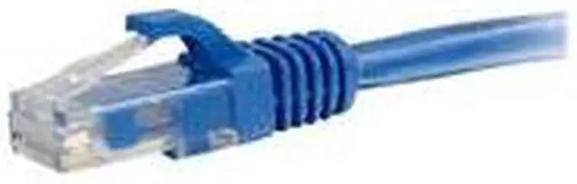 Alt view image 11 of 11 - C2G 00694 Cat6a Cable - Snagless Unshielded Ethernet Network Patch Cable, Blue (6 Feet, 1.82 Meters)