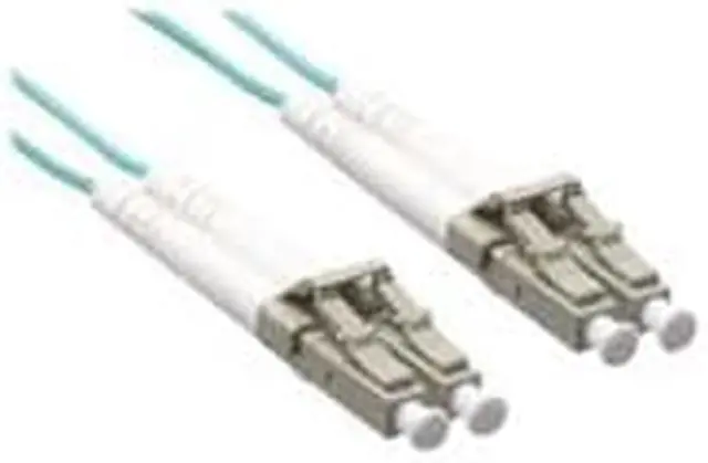 Alt view image 3 of 3 - Axiom LCLCOM4MD40M-AX Patch Cable - Lc Multi-Mode (M) To Lc Multi-Mode (M) - 131 Ft - Fiber Optic - 50 / 125 Micron - Om4 - Riser - Aqua
