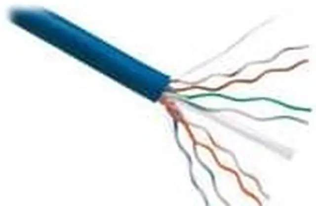 Alt view image 6 of 6 - Axiom C6BCS-B1000P-AX Cat6 23Awg 4-Pair Solid 550Mhz Plenum Cable Spool 1000Ft (Blue)