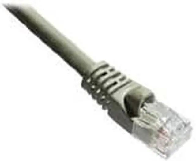 Alt view image 7 of 8 - Axiom C6AMB-G3-AX Patch Cable - Rj-45 (M) To Rj-45 (M) - 3 Ft - Utp - Cat 6A - Ieee 802.3An - Molded, Snagless, Stranded - Gray
