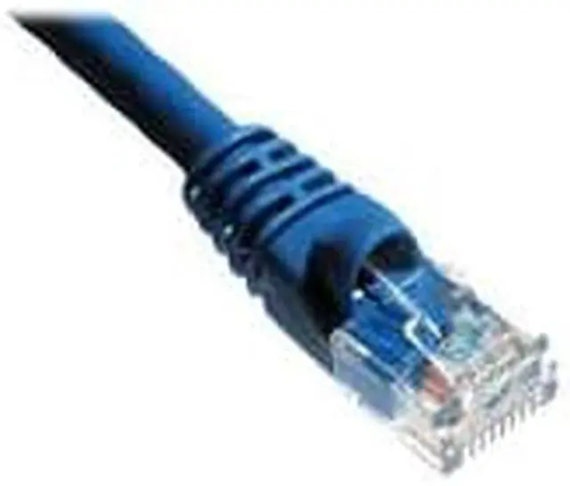 Alt view image 6 of 6 - Axiom C6AMB-B15-AX Patch Cable - Rj-45 (M) To Rj-45 (M) - 15 Ft - Utp - Cat 6A - Ieee 802.3An - Molded, Snagless, Stranded - Blue