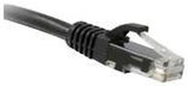 Alt view image 4 of 4 - ENET - CABLES C6-BK-3-ENC 3FT CAT6 BLACK SNAGLESS BOOT