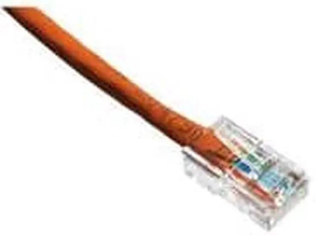 Alt view image 7 of 7 - Axiom C6NB-O5-AX Patch Cable - Rj-45 (M) To Rj-45 (M) - 5 Ft - Utp - Cat 6 - Stranded - Orange