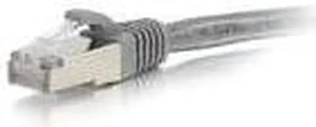 Alt view image 6 of 6 - C2G 00780 Cat6 Cable - Snagless Shielded Ethernet Network Patch Cable, Gray (7 Feet, 2.13 Meters)