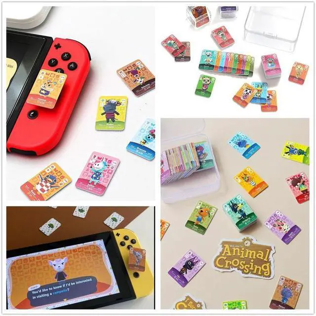 Alt view image 6 of 6 - 48-pcs Series-5 Animal Crossing Amiibo Cards incl Sanrio series for Nintendo Switch Wii U Games ACNH. (Mini Cards)