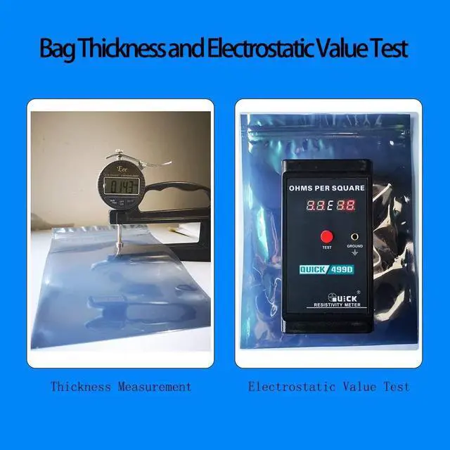 Alt view image 6 of 7 - Bailink Anti Static Bags,ESD Bags,30pcs Mixed Sizes Antistatic Resealable Bags for 3.5 Hard Drive, 2.5 Solid State Drive, ,with Labels, ESD Shielding Bags for Varieties of Electronic Device