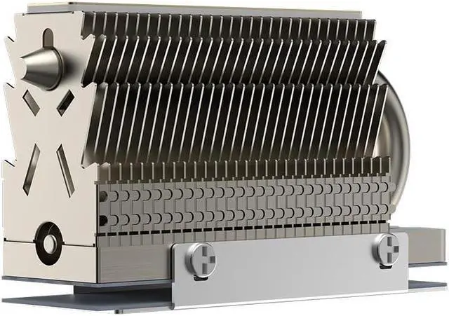 Alt view image 5 of 7 - Bailink M.2 2280 SSD Heatsink, with Thermal Silicone Pad for M.2 SSD Hard Disk, Computer and PC, Contains a Heat Pipe, Double-Sided Heat Sink, Reflow Soldering Process with 14.8W/K Thermal Pad
