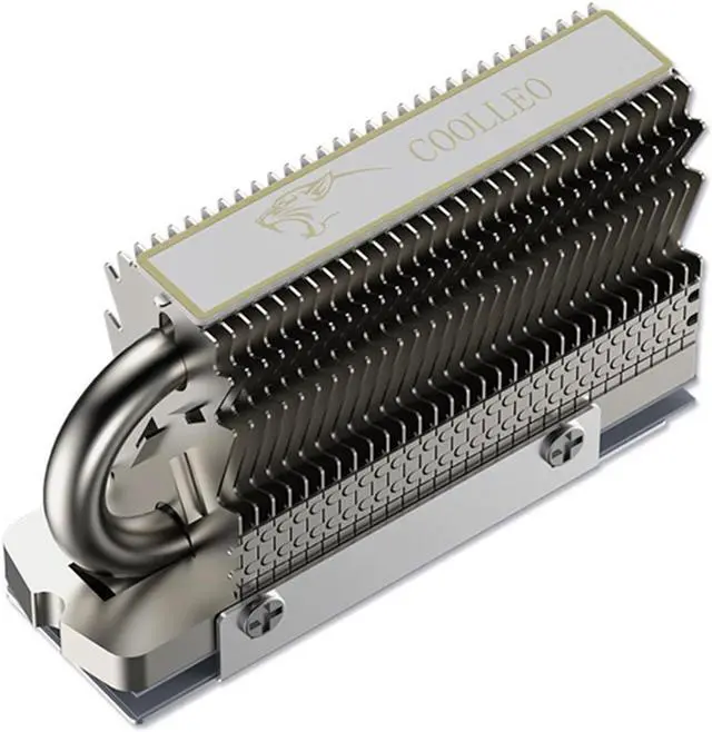 Main image of Bailink M.2 2280 SSD Heatsink, with Thermal Silicone Pad for M.2 SSD Hard Disk, Computer and PC, Contains a Heat Pipe, Double-Sided Heat Sink, Reflow Soldering Process with 14.8W/K Thermal Pad
