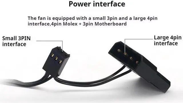 Alt view image 7 of 7 - 3 Pack 120mm PC Case Cooling Fan, Bailink 120mm Blue LED Ultra Silent Case Fan,Computer LED Cooler High Airflow Fans with 15 LEDs & Anti-Vibration Rubber Pads - (3 Pack) Green