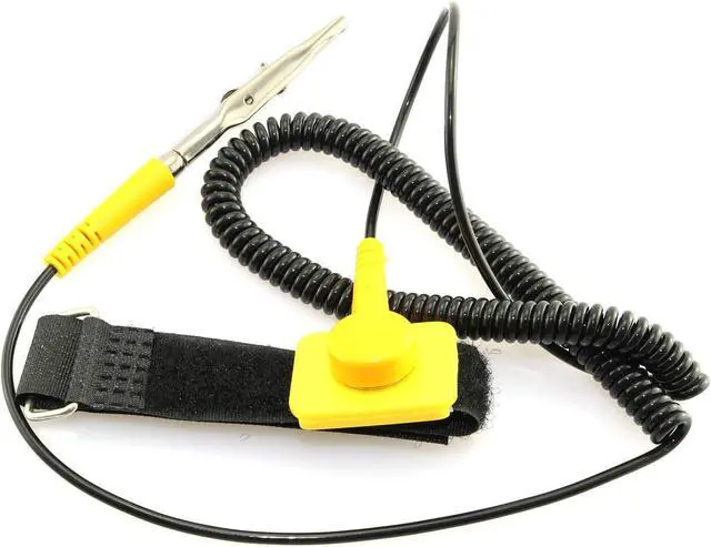 Main image of Bailink Anti Static Wrist Strap, Anti Static Wristband Adjustable ESD Wrist Band Fits Your Wrist Comfortably. Grounding Bracelet to Protect Your PC Computer or Electronics from Static Electricity
