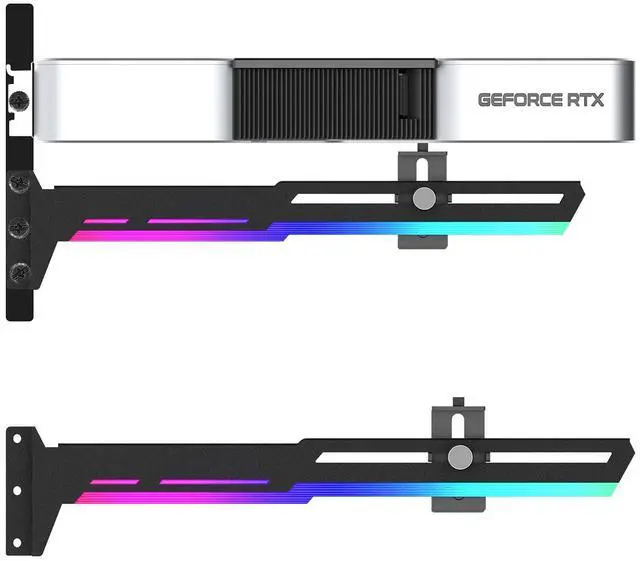 Main image of Bailink 5V 3PIN Addressable RGB Graphics Card GPU Brace Support Video Card Sag Holder,Built-in 5V ARGB Strip,Adjustable Length and Height Support