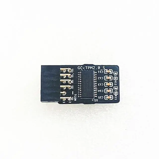 Alt view image 7 of 7 - TPM 2.0 Encryption Security Module Compatible with Remote Card 11 Upgrade LPC TPM2.0 Module 12 pin for GIGABYTE Motherboards,TPM 2.0 Module fit for GIGABYTE GC-TPM2.0_S TPM Module (12 Pin 12-1)