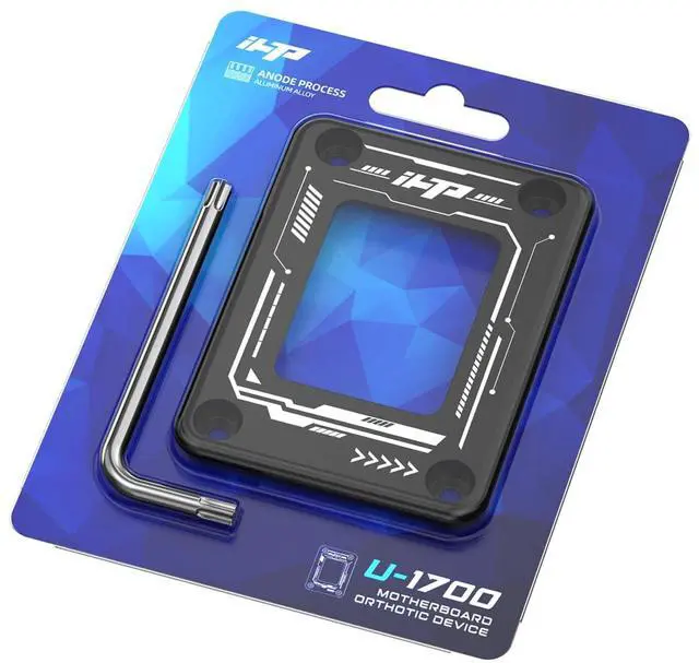 Alt view image 6 of 6 - Bailink LGA 1700 CPU Contact Frame for Intel 12/13/14 Gen Anti-Bend Fixing Fixture, LGA1700 CPU Corrective Fixing Bracket,Aluminum Corrector Frame.