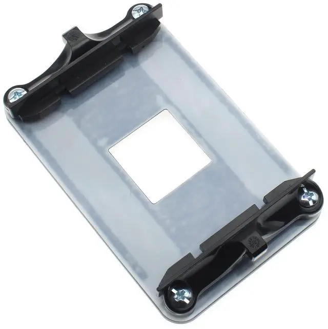 Alt view image 3 of 3 - AM4 Backplane Back Bracket AMD CPU Heatsink Bracket Motherboard CPU Fan Cooling Mounting Sheet Plate Bracket