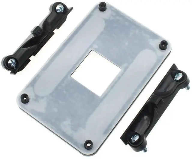 Alt view image 2 of 3 - AM4 Backplane Back Bracket AMD CPU Heatsink Bracket Motherboard CPU Fan Cooling Mounting Sheet Plate Bracket