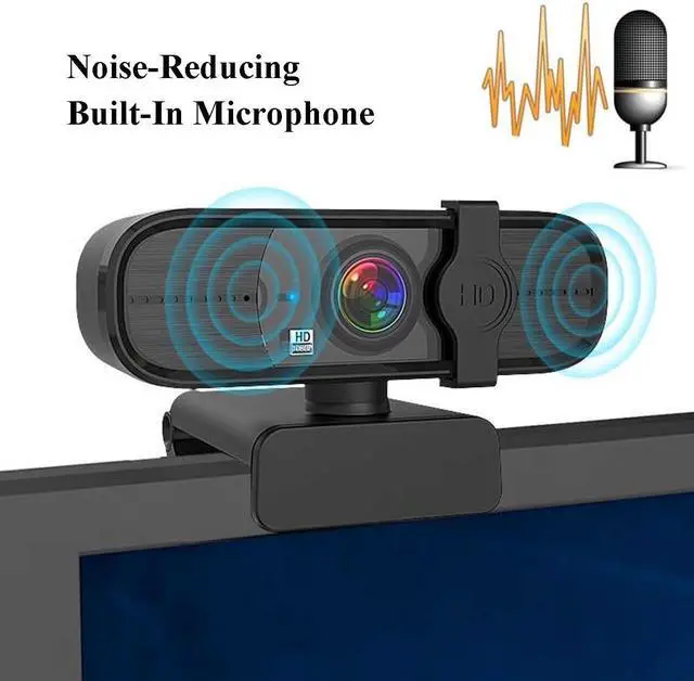 Alt view image 5 of 7 - Bailink High Performance Webcam 1080P with Microphone & Privacy Cover for PC/Laptop, USB Computer Camera Plug & Play with Auto Light Correction for Video Calls, Live Streaming Gaming & Online Meetings