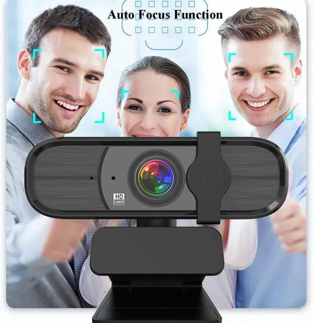 Alt view image 6 of 7 - Bailink High Performance Webcam 1080P with Microphone & Privacy Cover for PC/Laptop, USB Computer Camera Plug & Play with Auto Light Correction for Video Calls, Live Streaming Gaming & Online Meetings